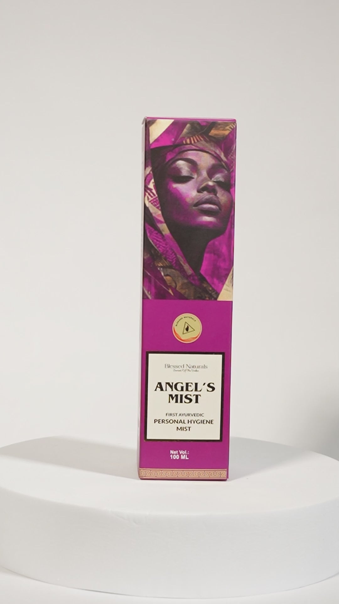 Blessed Naturals Angel's Mist | Ayurvedic Personal Hygiene Mist for Intimate Care (100 ml)